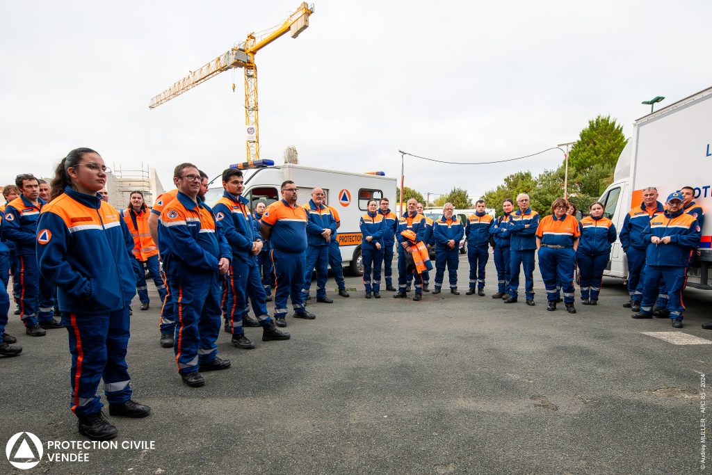 Debriefing des bénévoles de la Protection Civile