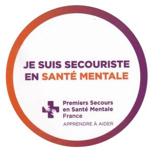 badge du secouriste en santé mentale